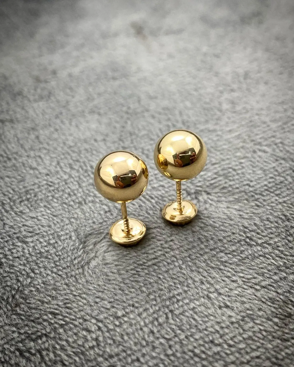 Topo Bola Liso N° 8 | Oro 18K
