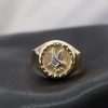 Anillo Centro Aguila | Oro 18K