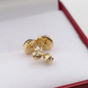 Topo Bola Diamantado N° 3 | Oro 18K