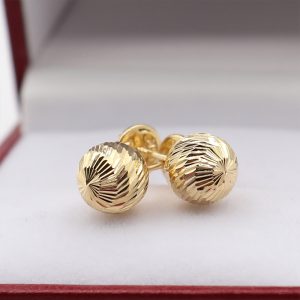 Topo Bola Diamantado N° 7 | Oro 18K