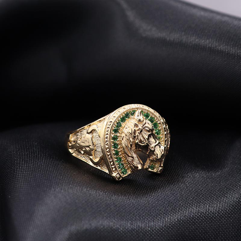 Anillo herradura caballo oro 18k Kamuba Joyer a y Relojer a