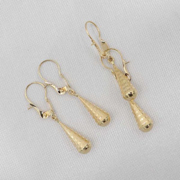 Aretes lagrima Pequeña | Oro 18k