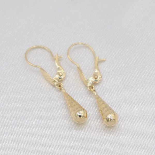 Aretes lagrima Pequeña | Oro 18k