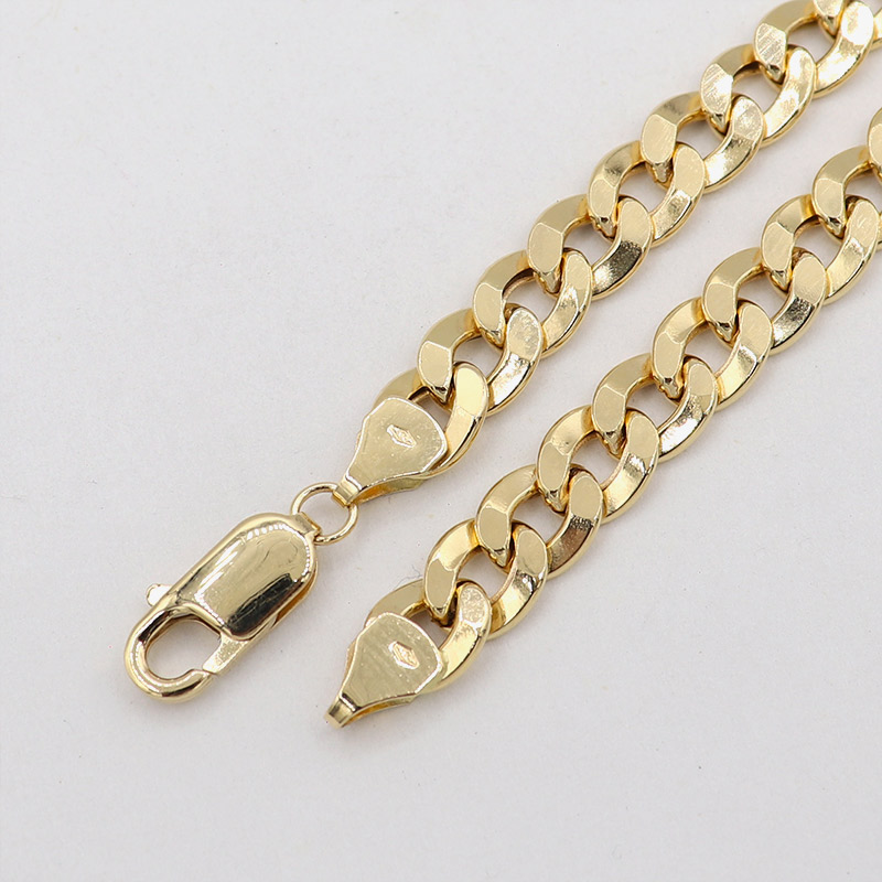 PULSERA TEJIDO CUBANO / ORO 18K