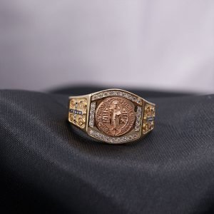 Anillo San Benito Oro 18K