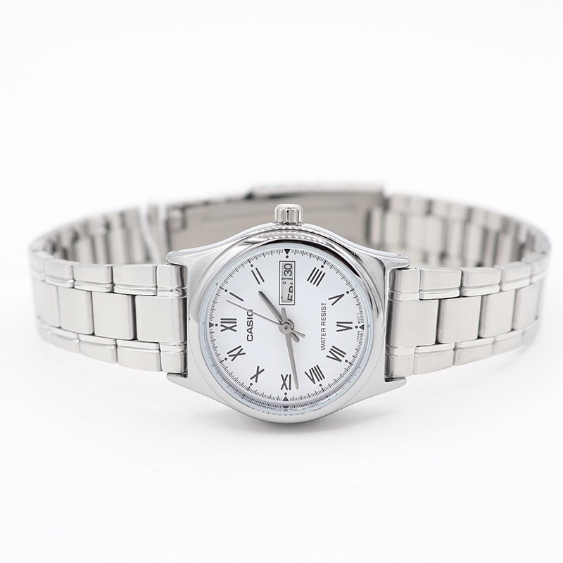 Reloj Casio Mujer | Día y Fecha | Fondo Blanco - Image 4