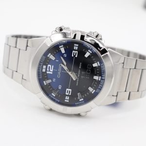 Reloj Casio Hombre Deportivo | Análogo-Digital | Azul Metálico