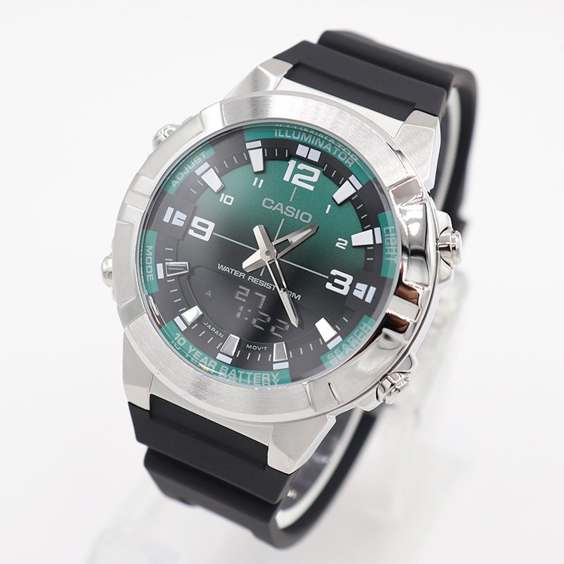 Reloj Casio Hombre Deportivo Verde | Análogo-Digital - Image 3