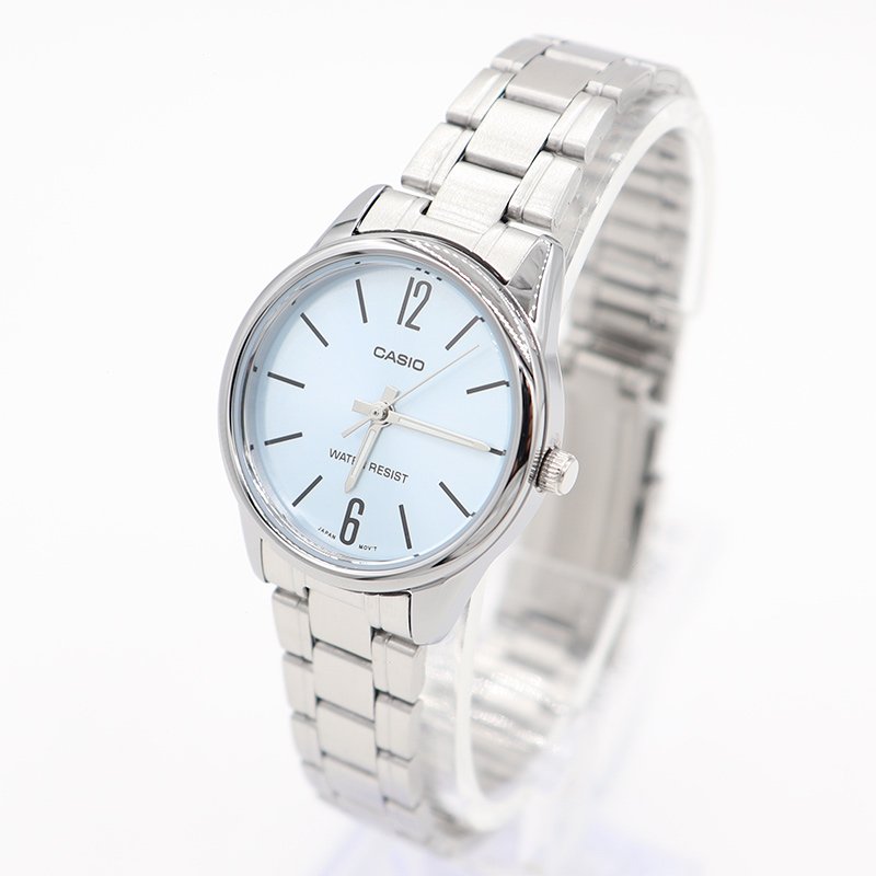 Reloj Casio Análogo | Carátula Celeste - Image 2