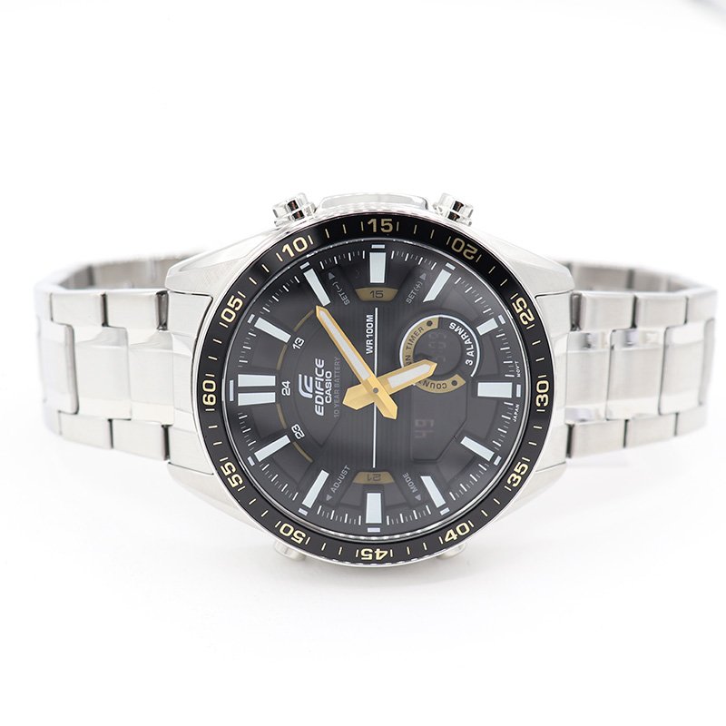 Reloj Casio Edifice Negro con Dorado - Image 3