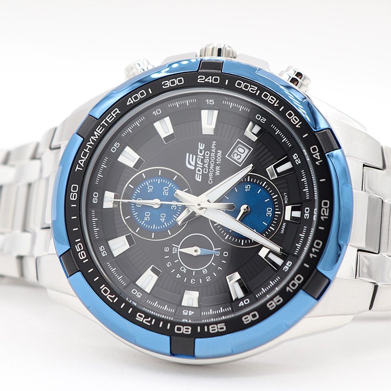 Reloj Casio Edifice Azul Tachymeter | Deportivo Elegante - Image 4