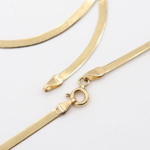 Cadena Egipcia Italina | Oro 18k | 45 Cm