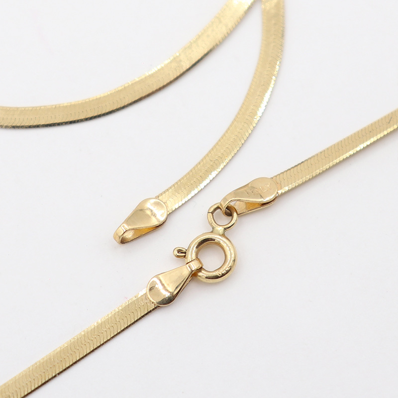 Cadena Egipcia Italina | Oro 18k | 45 Cm