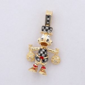 Dije Tio Rico Articulado | Oro 18k