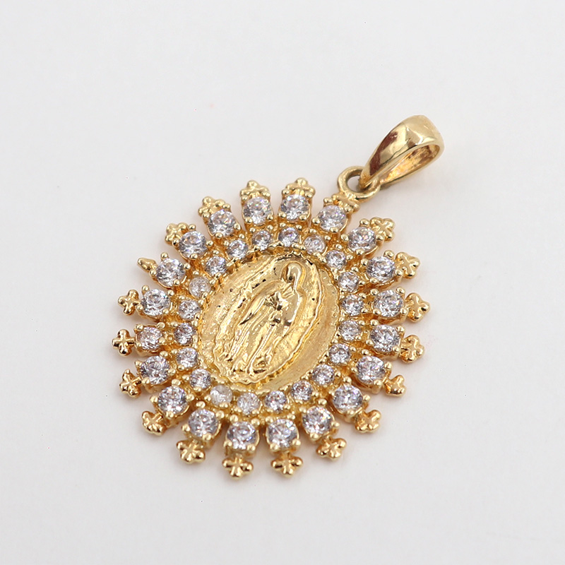 Dije Virgen de Guadalupe | Oro 18k