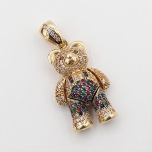 Dije Oso Articulado | Oro 18k