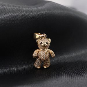 Dije Oso Articulado | Oro 18k