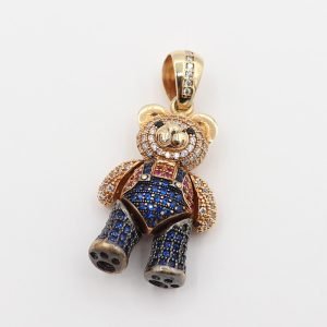 Dije Oso Articulado | Oro 18k