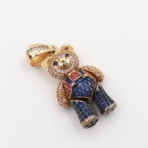 Dije Oso Articulado | Oro 18k