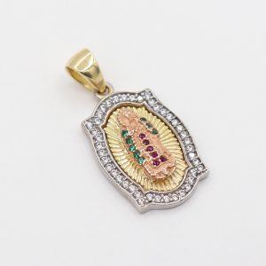Dije Virgen de Guadalupe | Oro 18k