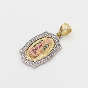 Dije Virgen de Guadalupe | Oro 18k