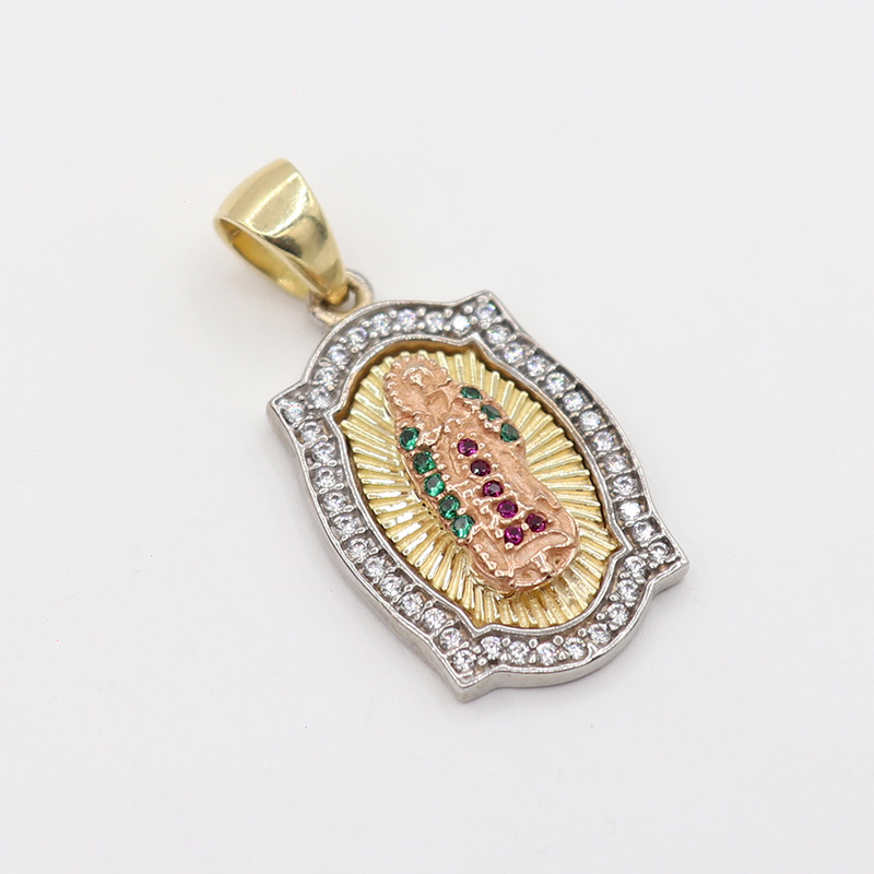 Dije Virgen de Guadalupe | Oro 18k