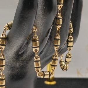 Cadena de Oro 18k Rústica | Nacional | 60 cm – 11.7 g