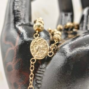 Camándula Virgen Milagrosa Oro 18k | Nacional | 60 cm | 10.13 gr 