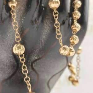 Camándula Virgen Milagrosa Oro 18k | Nacional | 60 cm | 10.13 gr 