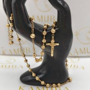 Camándula Virgen Milagrosa Oro 18k | Nacional | 60 cm | 10.13 gr 