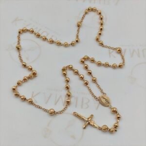 Camándula Virgen Milagrosa Oro 18k | Nacional | 60 cm | 10.13 gr 