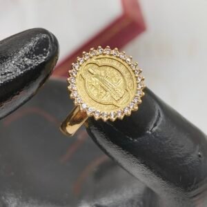 Anillo San Benito Oro 18k | Nacional | Talla 7 – 2.3 g