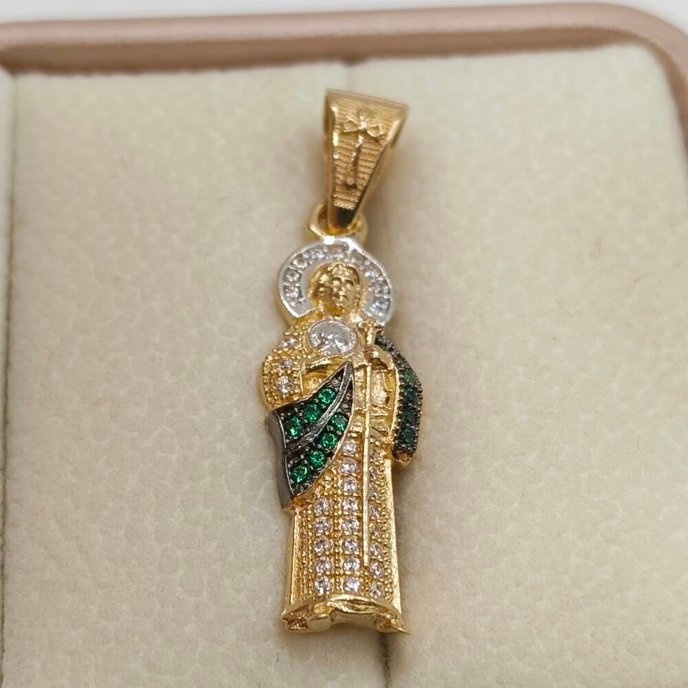 Dije San Judas Tadeo Oro 18k | Nacional – 2.8 g - Image 3