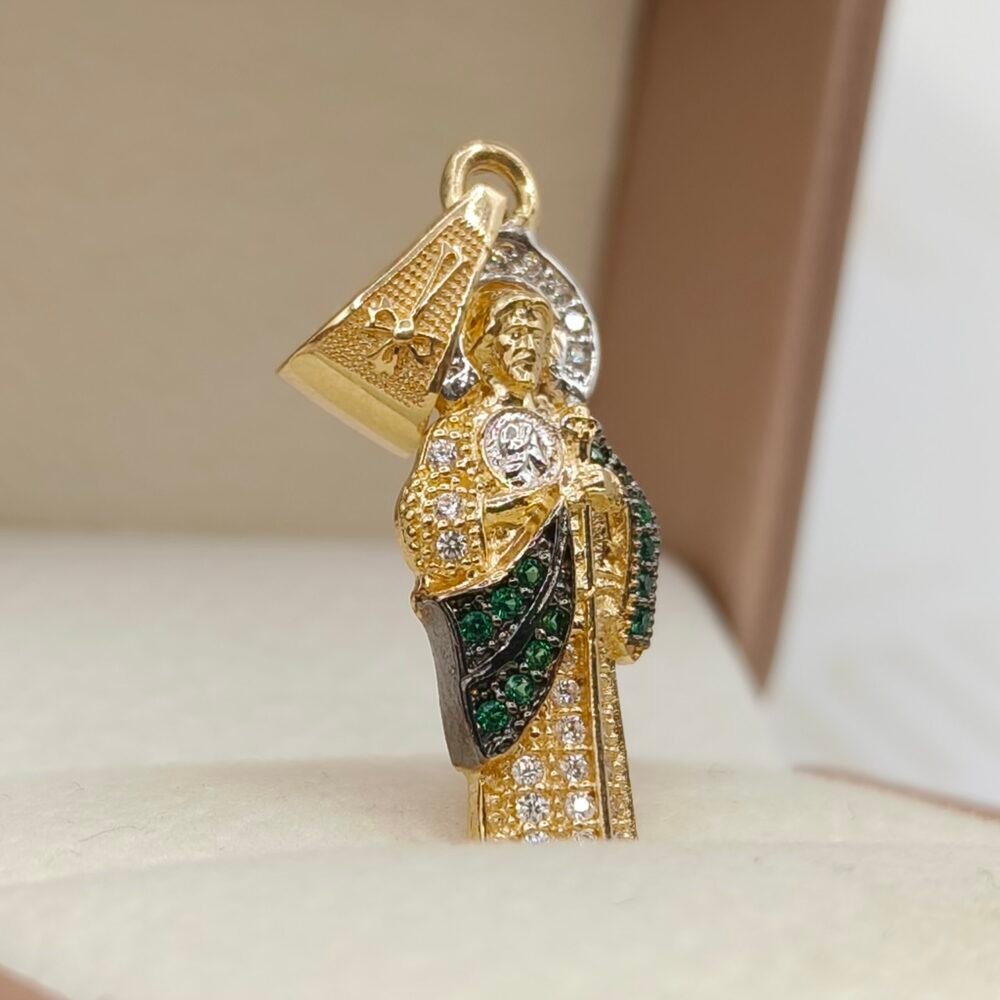 Dije San Judas Tadeo Oro 18k | Nacional – 2.8 g - Image 4