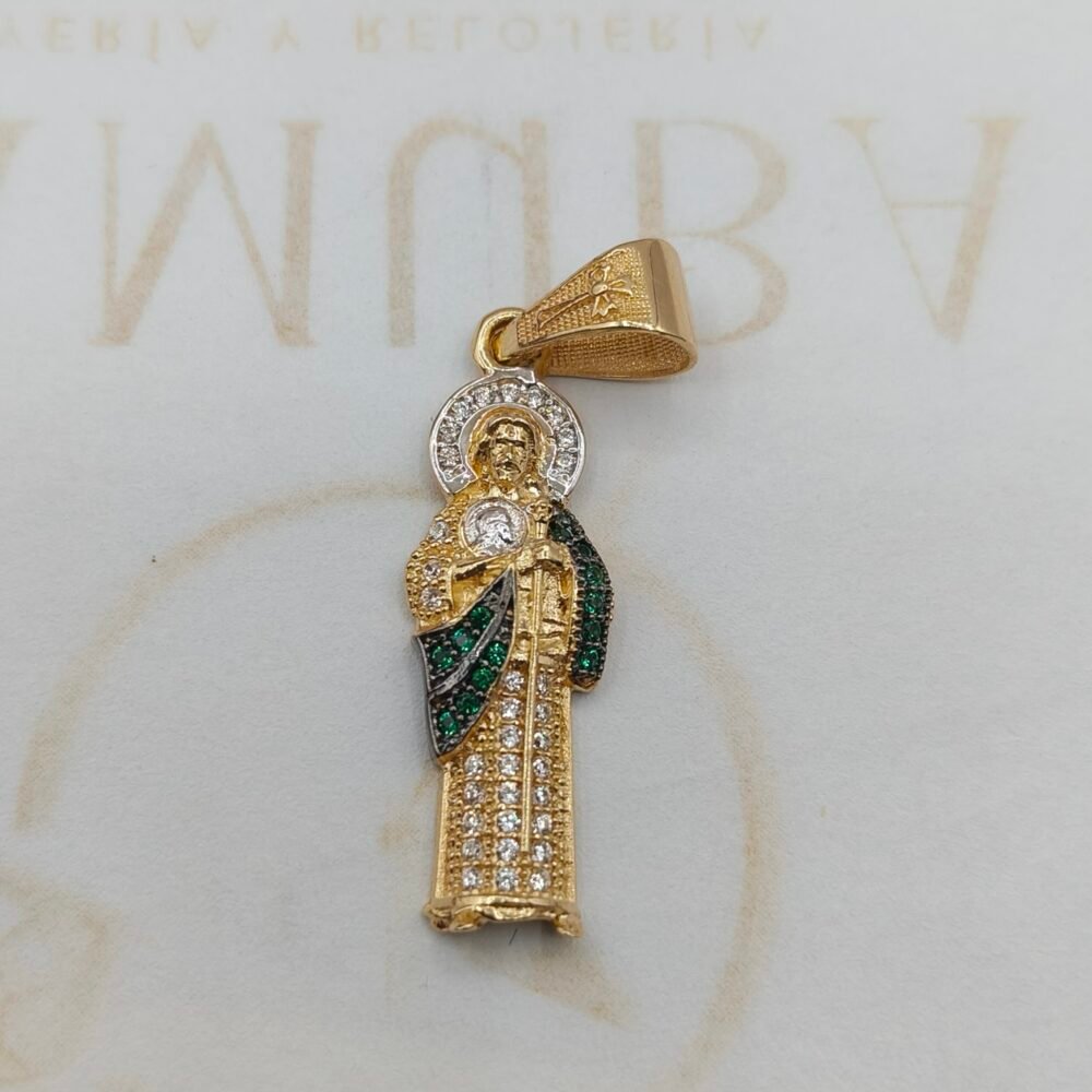 Dije San Judas Tadeo Oro 18k | Nacional – 2.8 g - Image 5