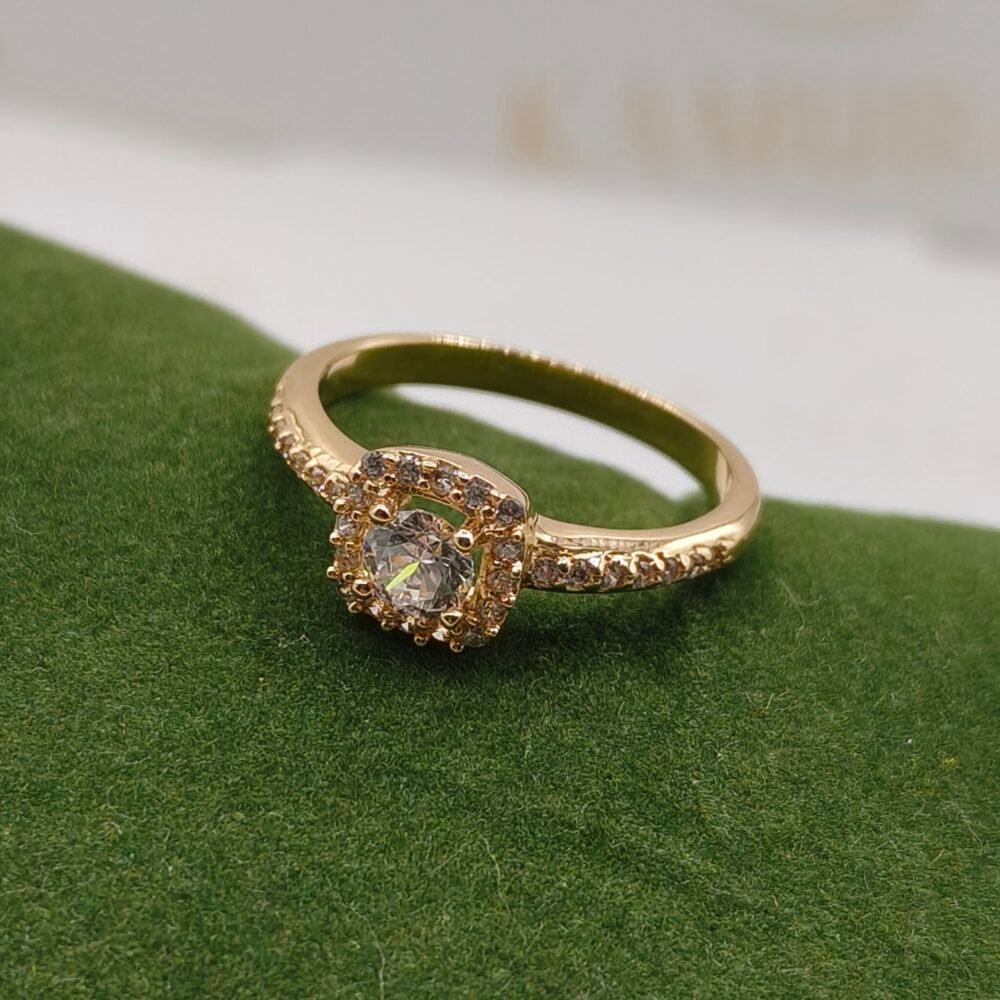 Anillo Aura | Oro 18k Nacional | Talla 8 – 3.53 gr