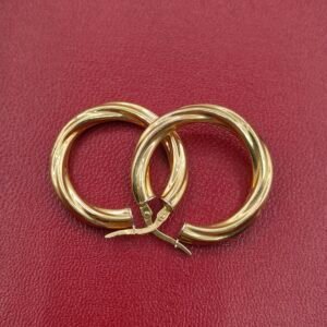 Candongas Melcochas | Oro 18k | Nacional – 3.6 g