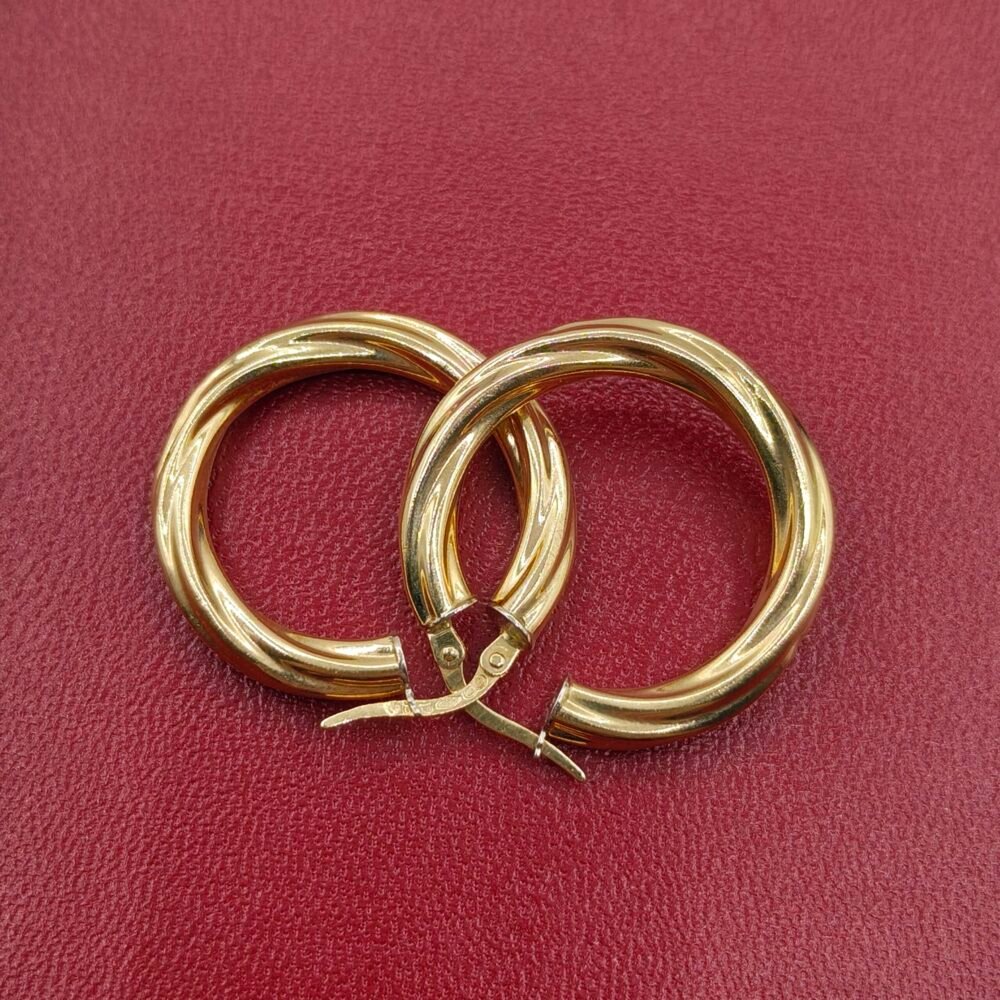 Candongas Melcochas | Oro 18k | Nacional – 3.6 g