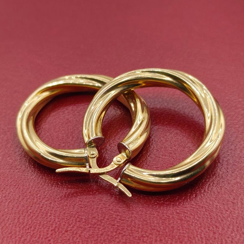 Candongas Melcochas | Oro 18k | Nacional – 3.6 g