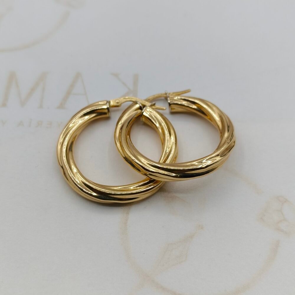 Candongas Melcochas | Oro 18k | Nacional – 3.6 g