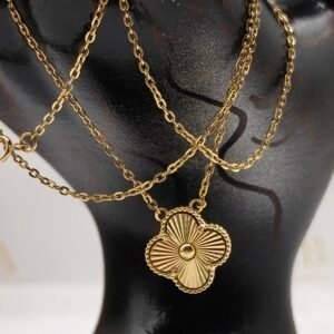 Cadena Van Cleef | Oro Italiano 18k | 50 cm - 4.1 gr