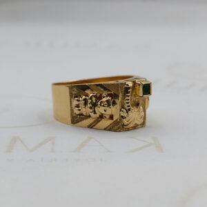 Anillo Palmera | Oro 18k | Talla 11 – 4.6 g