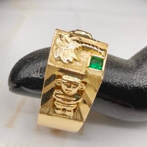 Anillo Palmera | Oro 18k | Talla 11 – 4.6 g