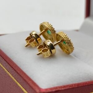 Topos Boreal | Oro 18k | 2 Esmeraldas - 22 Diamantes GH
