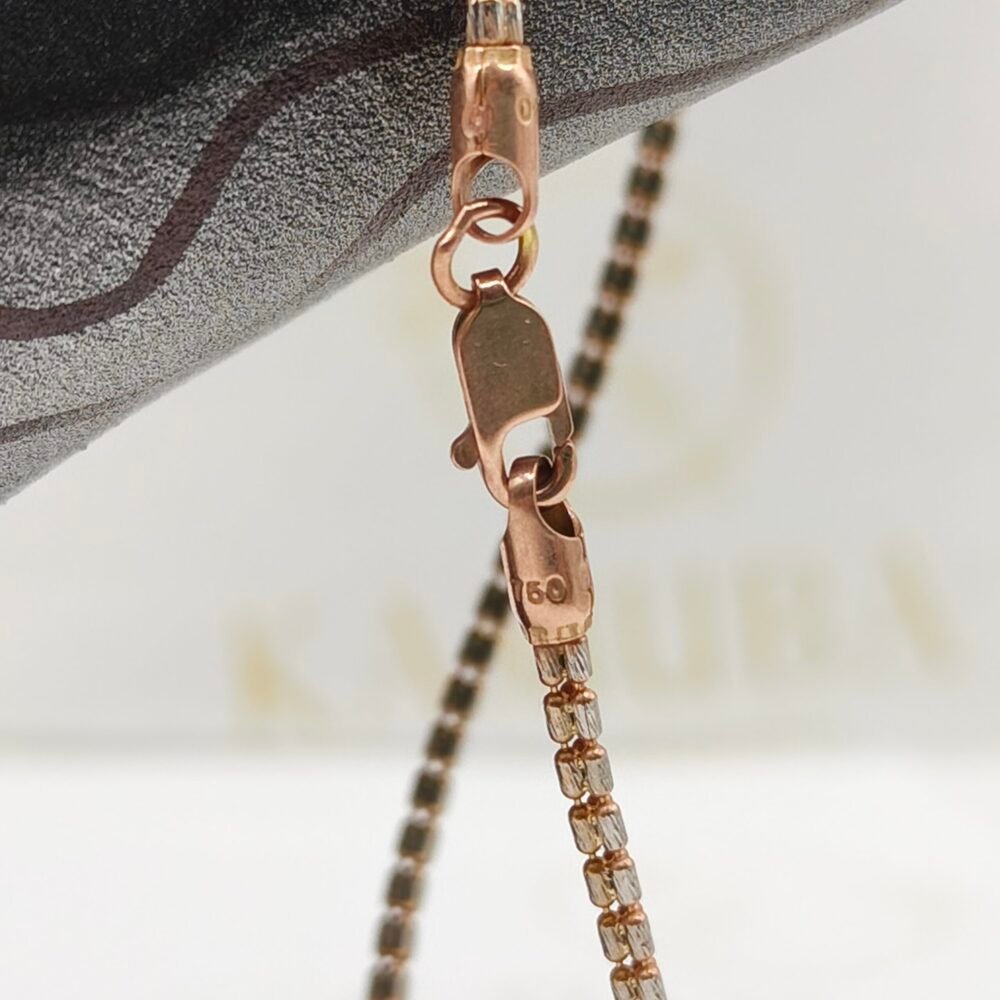 Pulsera Especial ICE CHAIN | Oro Italiano 18k | 19 cm – 3.0 gr