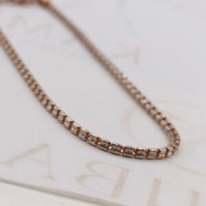 Pulsera Especial ICE CHAIN | Oro Italiano 18k | 19 cm – 3.0 gr