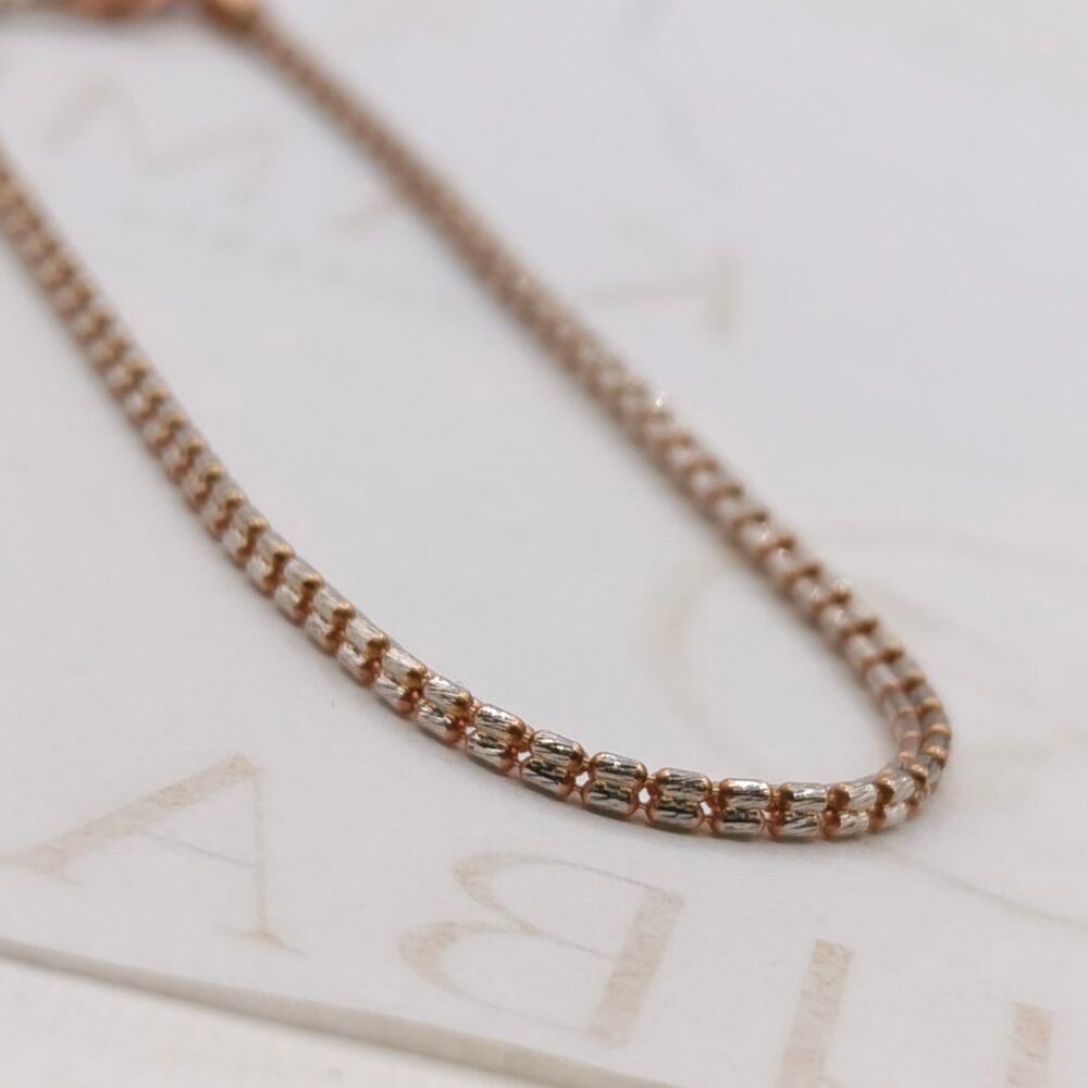 Pulsera Especial ICE CHAIN | Oro Italiano 18k | 19 cm – 3.0 gr