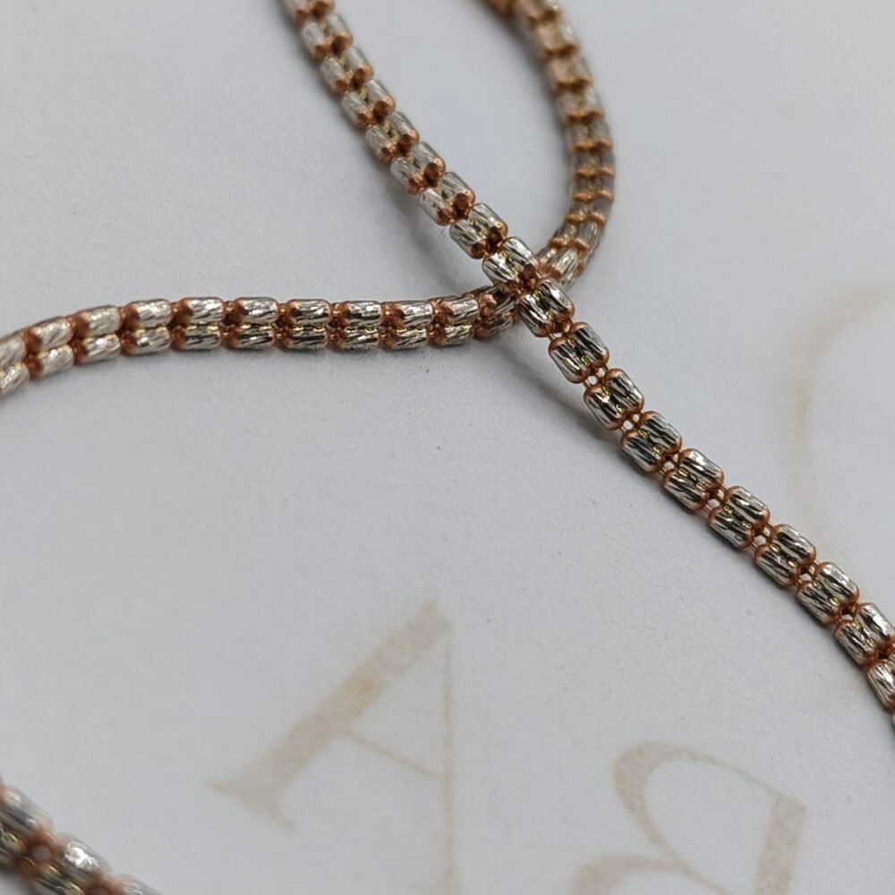 Pulsera Especial ICE CHAIN | Oro Italiano 18k | 19 cm – 3.0 gr