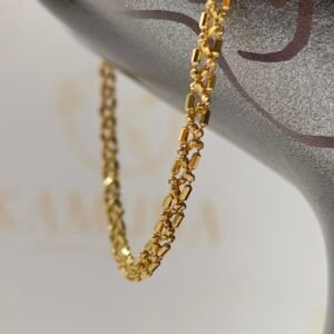 Pulsera Estelar Italiana Especial | Oro 18k | 19 cm – 3.2 g
