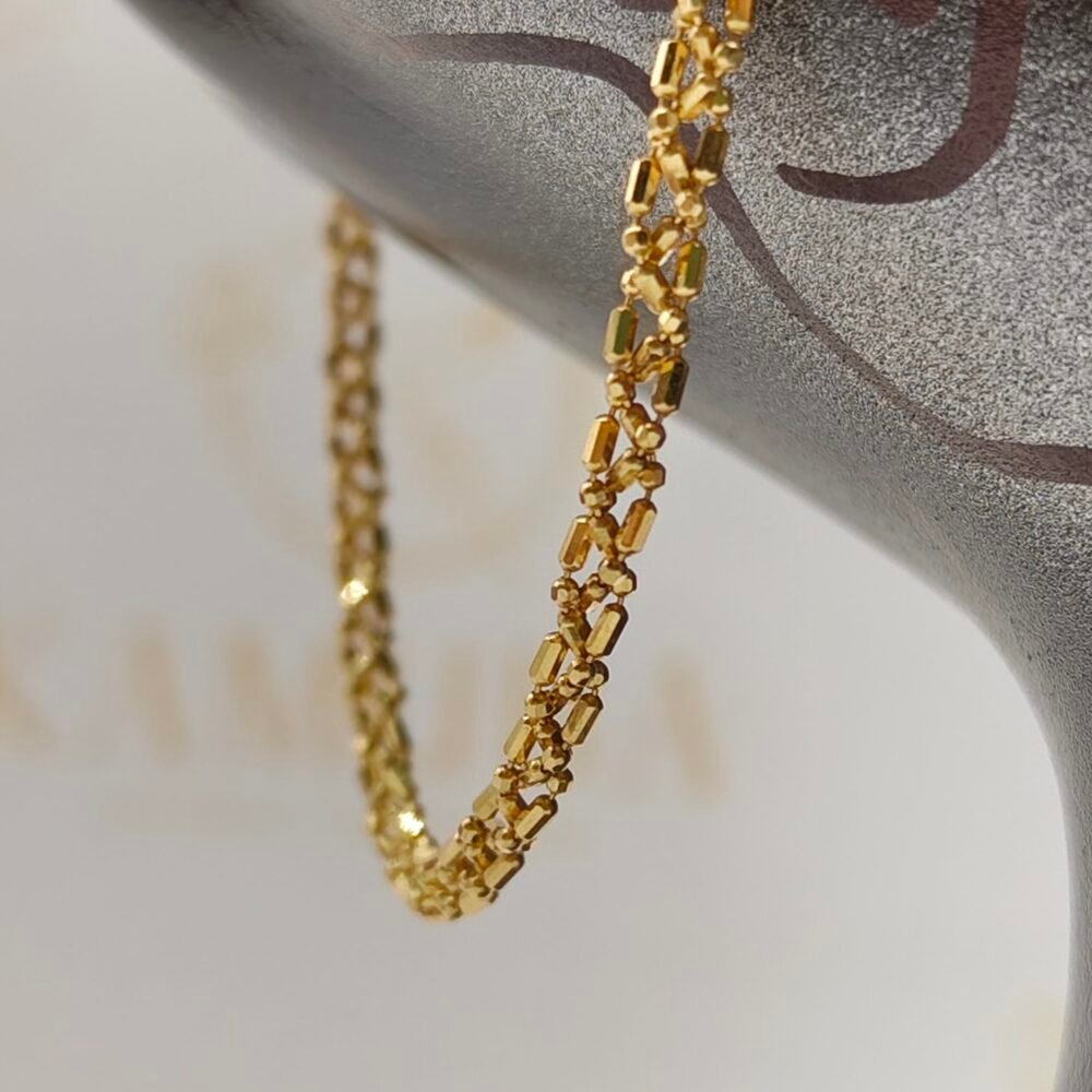 Pulsera Estelar Italiana Especial | Oro 18k | 19 cm – 3.2 g